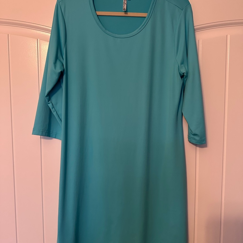 Lulu-B Teal Dress